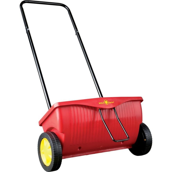 Ръчна сеялка-количка Wolf Garten we330, червен, 15 l