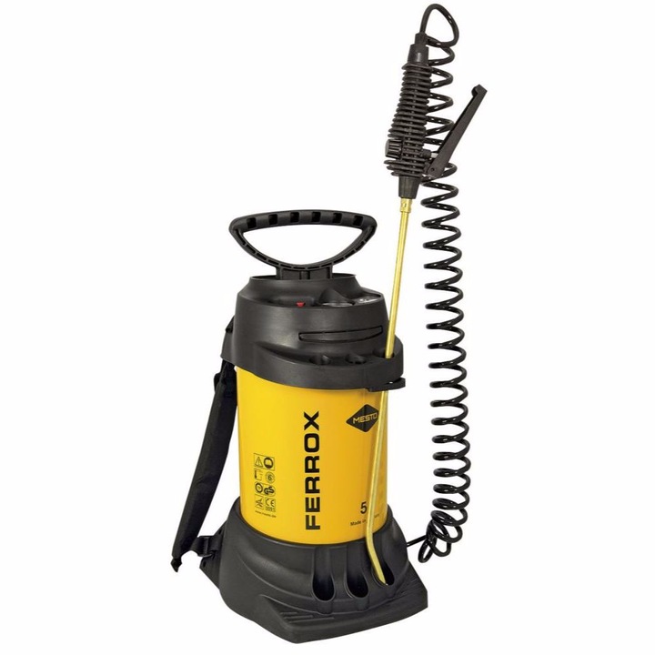 Pulverizator cu compresie de inalta presiune, Mesto, Ferrox, 6 bar, 5 L