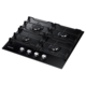 Plita incorporabila Samsung NA64H3010AK/01, Gaz, 4 arzatoare, Negru
