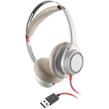 Casca Call Center Plantronics Blackwire 7225, BW7225,USB-A Binaural White 211154-01 Casca Call Center Plantronics Blackwire 7225, BW7225,USB-A Binaural White 211154-01