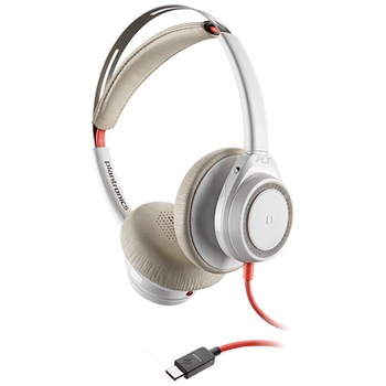 Casca Call Center Plantronics Blackwire 7225, BW7225,USB-C Binaural White 211155-01 Casca Call Center Plantronics Blackwire 7225, BW7225,USB-C Binaural White 211155-01