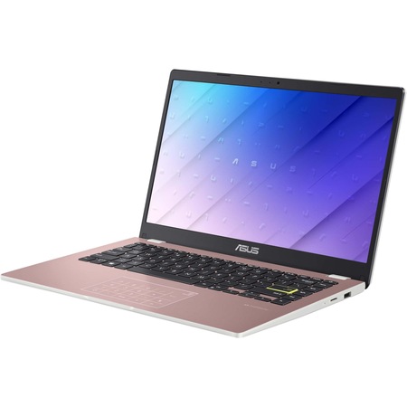 Laptop ASUS E410MA cu procesor Intel® Celeron® N4020 pana la 2.8GHz, 14" Full HD, 4GB, 128GB eMMC, Intel® UHD Graphics 600, Windows 10 Home S, Rose Gold