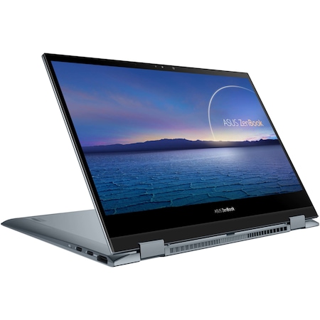 Laptop 2 in 1 ASUS ZenBook Flip 13 OLED UX363EA cu procesor Intel® Core™ i7-1165G7 pana la 4.70 GHz, 13.3", Full HD, 8GB, 512GB SSD, Intel® Iris Xe Graphics, Windows 10 Pro, Pine Grey