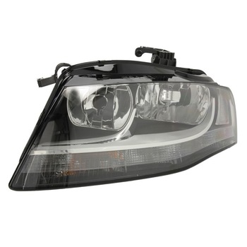 Far fata stanga negru,electric (cu motor electric) cu lumina de zi ,bec H7/H7/P13W Audi A4 din 2007- Far fata stanga negru,electric (cu motor electric) cu lumina de zi ,bec H7/H7/P13W Audi A4 din 2007-
