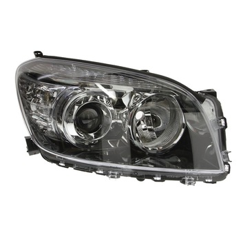 Far Toyota RAV 4 III 2005-2013 dreapta, negru cu motor electric , bec H11/HB3 Far Toyota RAV 4 III 2005-2013 dreapta, negru cu motor electric , bec H11/HB3