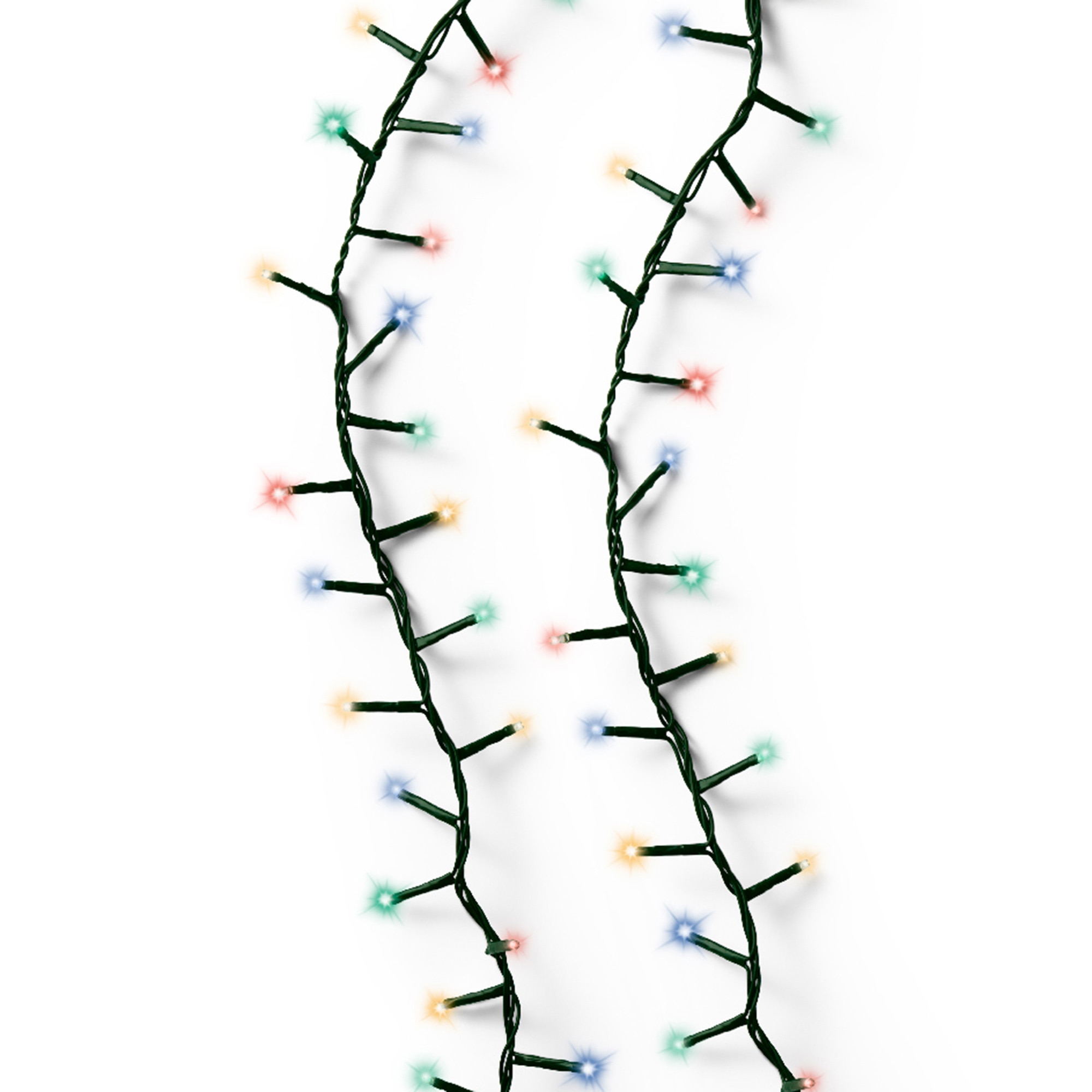 Instalatie Craciun Lumineo, 1500 LED-uri, 3400 cm, lumina multicolora, 8 functii, exterior