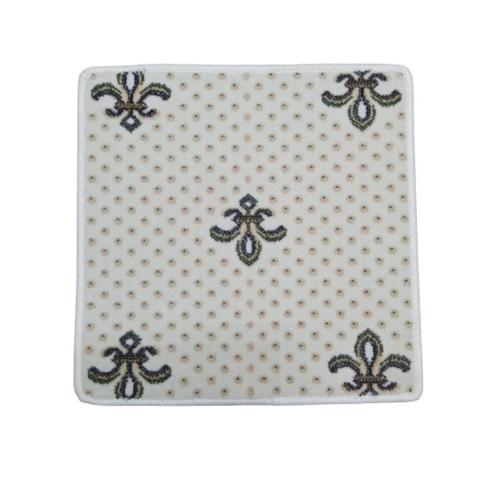 Covor Consonas, 50 x 50, desen 44650 9 alb