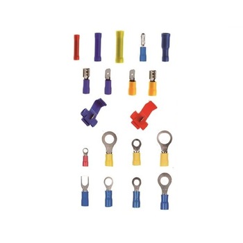 Trusa papuci si conectori pentru cabluri electrice 160 piese, BGS 14105 Trusa papuci si conectori pentru cabluri electrice 160 piese, BGS 14105