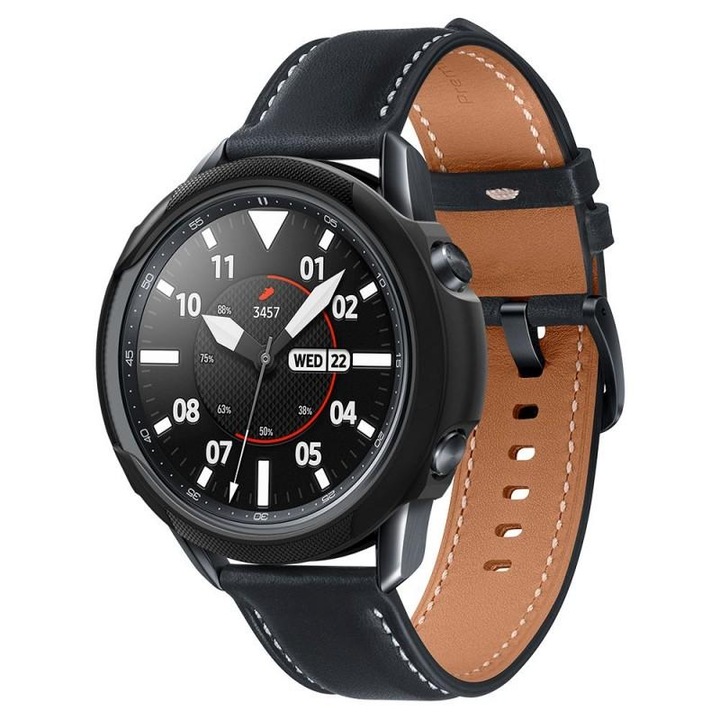 Spigen védőtok Samsung Galaxy Watch 3 (45 mm) okosórához, matt fekete