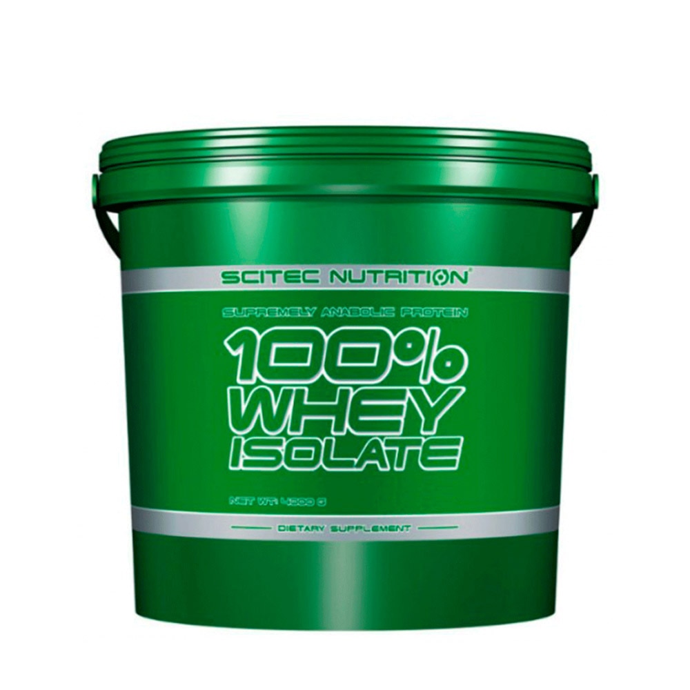 Pudra energizanta Scitec 100% Whey Isolate Vanilie 4.000 Kg