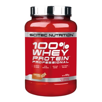 Pudra energizanta Scitec 100% Whey Protein Professional Caramel 0.920 Kg Pudra energizanta Scitec 100% Whey Protein Professional Caramel 0.920 Kg
