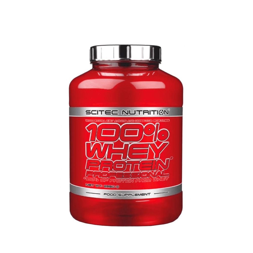 Pudra energizanta Scitec 100% Whey Protein Professional Caramel 2.350 Kg