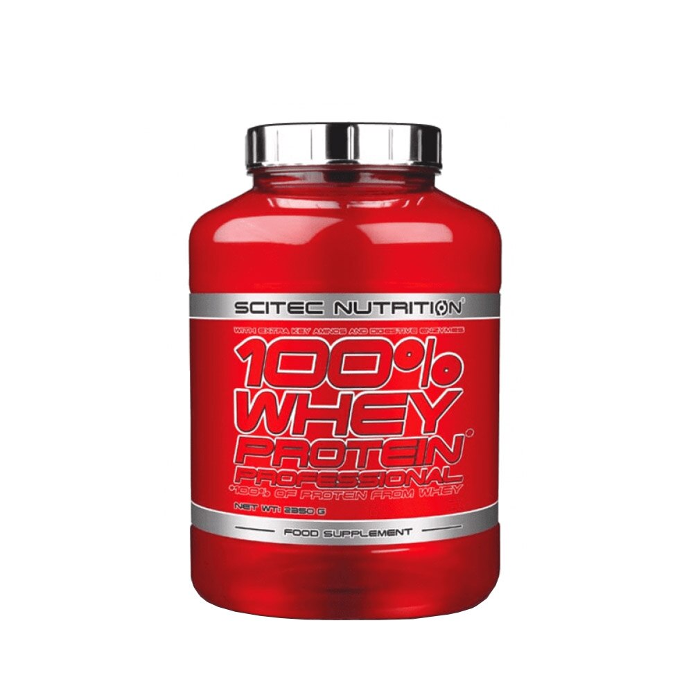 Pudra energizanta Scitec 100% Whey Protein Professional Yogurt Si Cirese 2.350 Kg