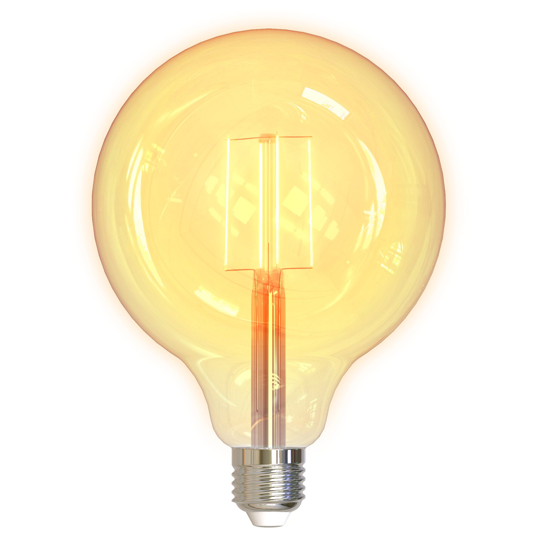 Bec inteligent cu filament LED - DELTACO SMART HOME G125, E27, WiFI 2.4GHz, 5.5W, 470lm, reglaj continuu, 1800K-6500K, 220-240V
