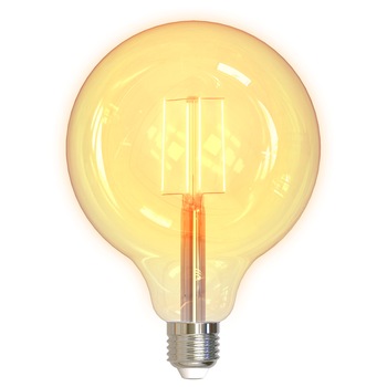 Bec inteligent cu filament LED - DELTACO SMART HOME G125, E27, WiFI 2.4GHz, 5.5W, 470lm, reglaj continuu, 1800K-6500K, 220-240V Bec inteligent cu filament LED - DELTACO SMART HOME G125, E27, WiFI 2.4GHz, 5.5W, 470lm, reglaj continuu, 1800K-6500K, 220-240V