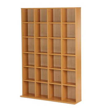 Biblioteca cu rafturi mobile, HOMCOM, PAL, 130.5 x 89 x 20 cm, Maro/Alb Biblioteca cu rafturi mobile, HOMCOM, PAL, 130.5 x 89 x 20 cm, Maro/Alb