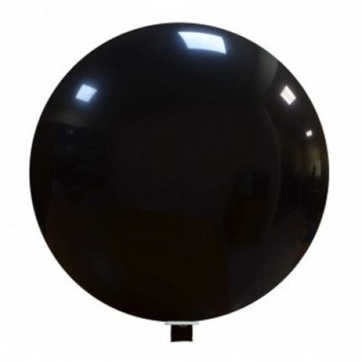 Balon latex, jumbo, negru, 80 cm
