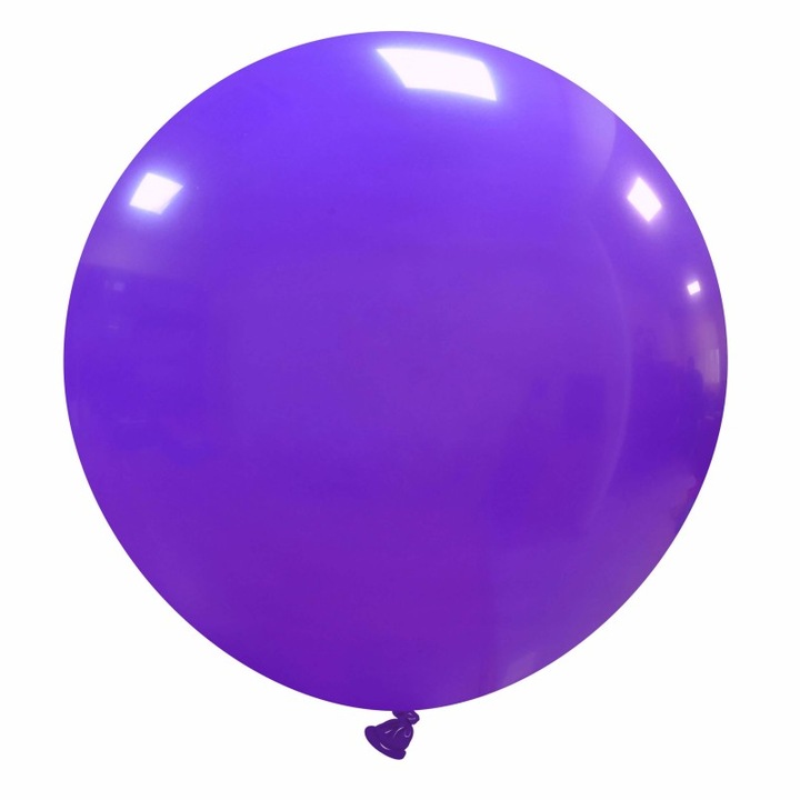 Balon latex, jumbo, mov, 80 cm