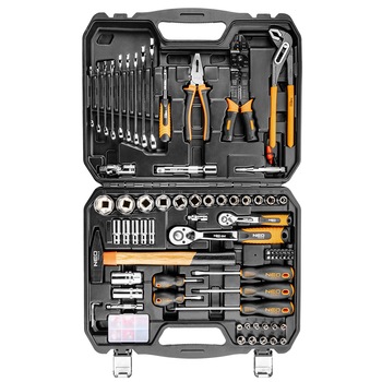 Trusa scule si unelte, Neo Tools, 08-920, 100 piese, CrV Trusa scule si unelte, Neo Tools, 08-920, 100 piese, CrV