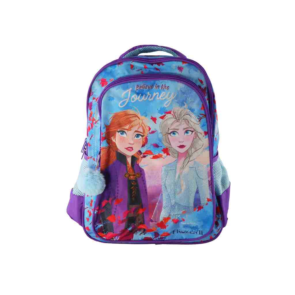 Ghiozdan scolar, Frozen 2, 3 Compartimente
