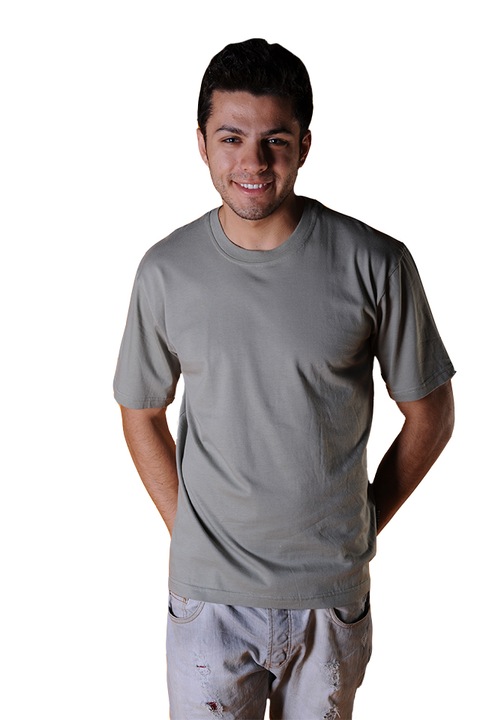 Tricou barbati, maneca scurta, Tuareg, Model 1, Kaki