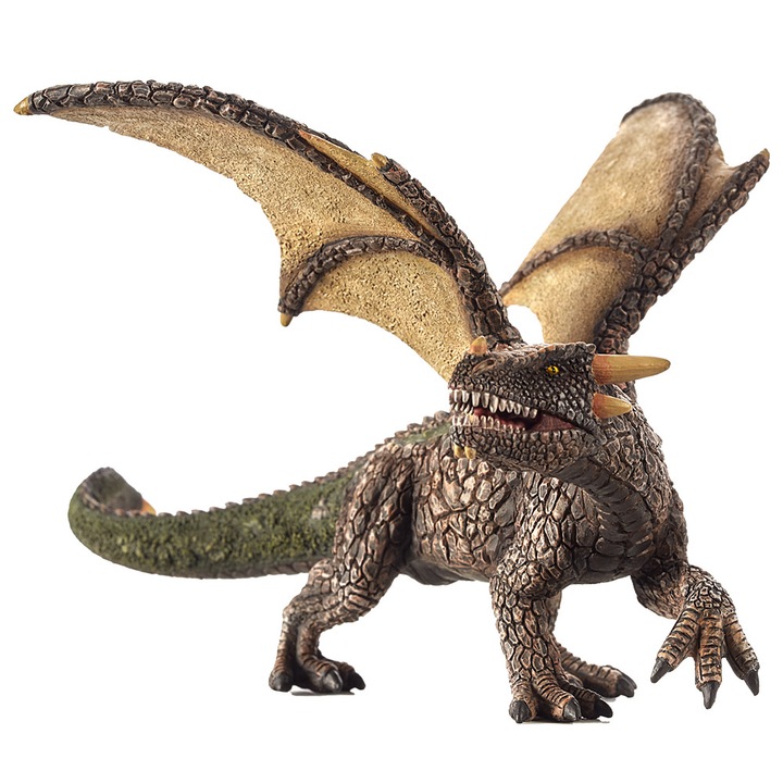 Пластмасова фигурка Mojo, Земен дракон с подвижна долна челюст