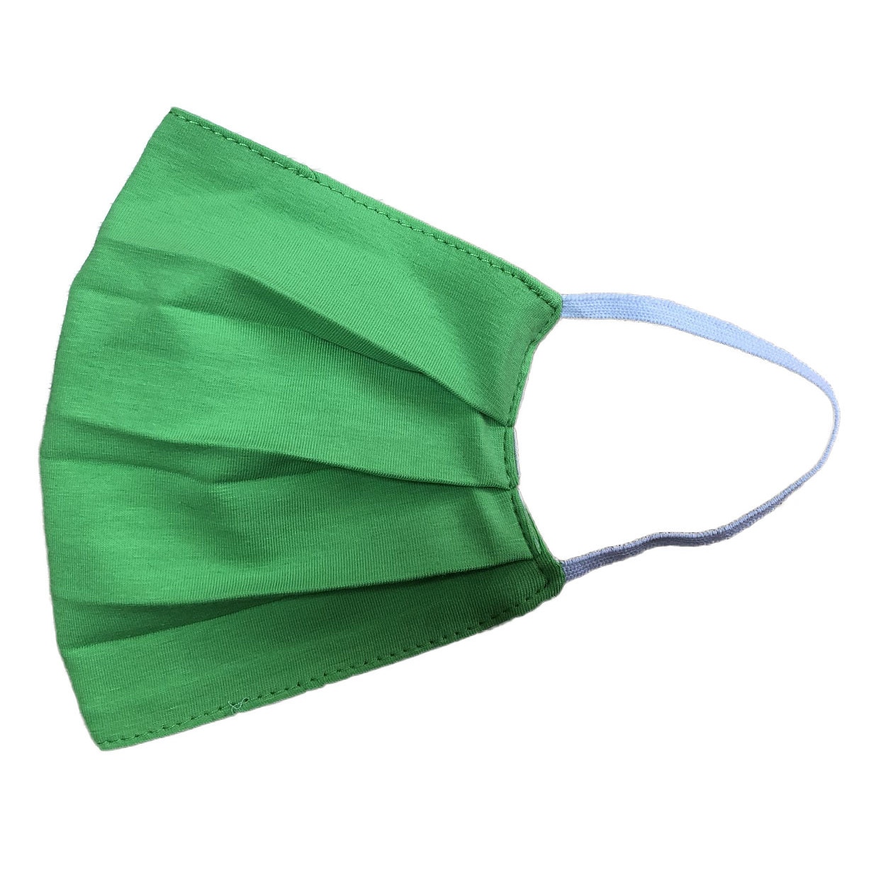 Set 5 bucati masti de protectie fata Dress To Impress, reutilizabile, doua straturi, trei pliuri, doua fete, verde