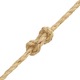 Franghie sisal vidaXL, Sisal, 10 mm x 50 m, Bej