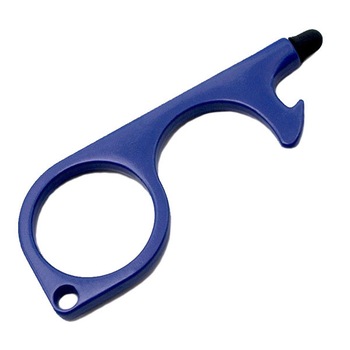 Breloc igienic multifunctional iUni BR1, non-contact, Albastru Breloc igienic multifunctional iUni BR1, non-contact, Albastru