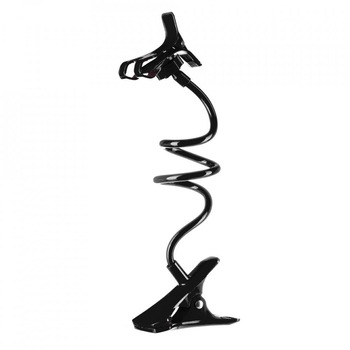 Suport de birou, cu brat flexibil, pentru telefoane, negru, 67 cm Suport de birou, cu brat flexibil, pentru telefoane, negru, 67 cm