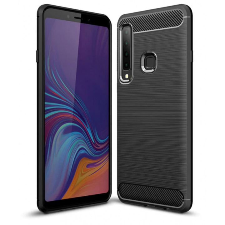 Калъф за Samsung Galaxy A7 (2018) A750, Carbon, Elite Armor, U102, черен