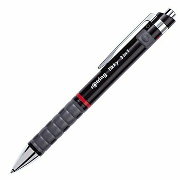 Pix - Tikky 3in1 - Black, 0.7 mm, Cu buton, Negru Pix - Tikky 3in1 - Black, 0.7 mm, Cu buton, Negru