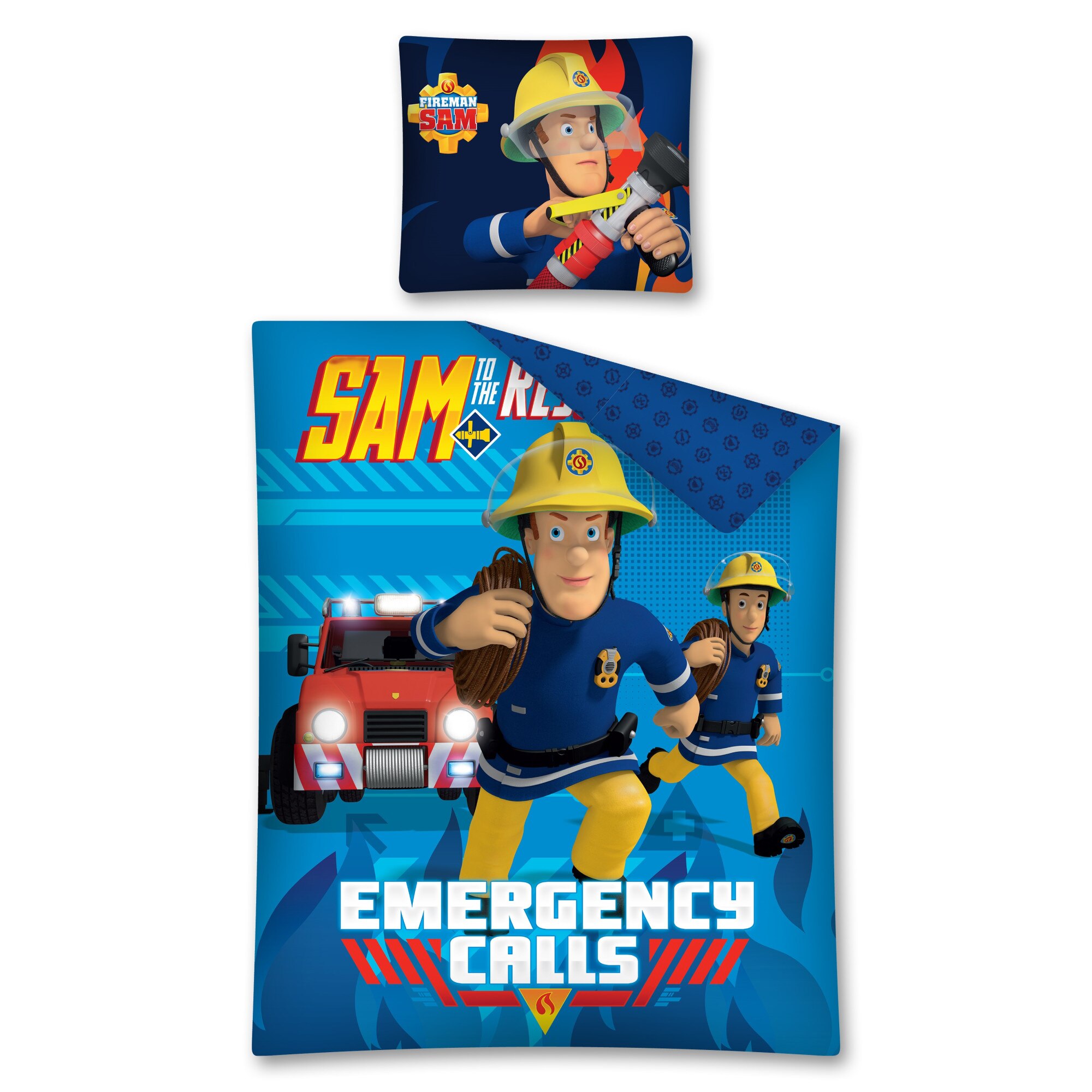 Lenjerie pat, Emergency Calls, Sam, 160x200 cm