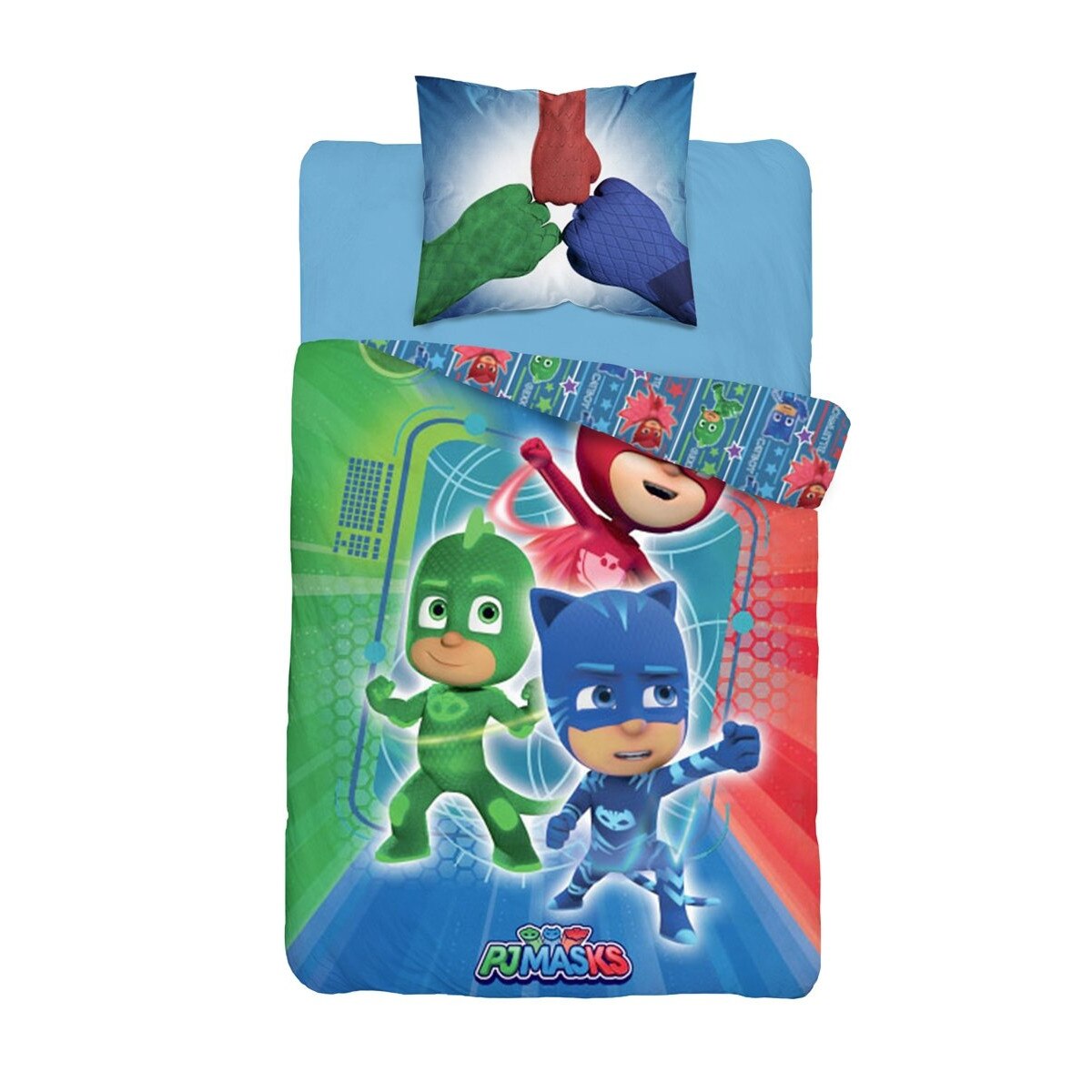 Lenjerie pat, Pijamask, rosie, 160x200 cm