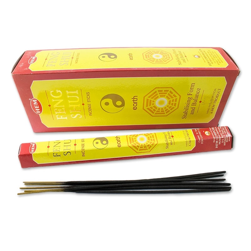 Betisoare parfumate Hem Feng Shui earth 20buc