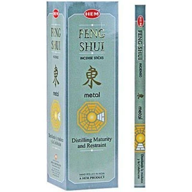 Betisoare parfumate Hem Feng Shui metal 20buc