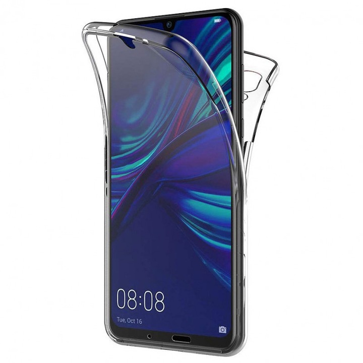 Huawei P SMART 2019 калъф, FullBody Elegance Luxury ultra slim, Silicon TPU, пълно покритие 360 градуса