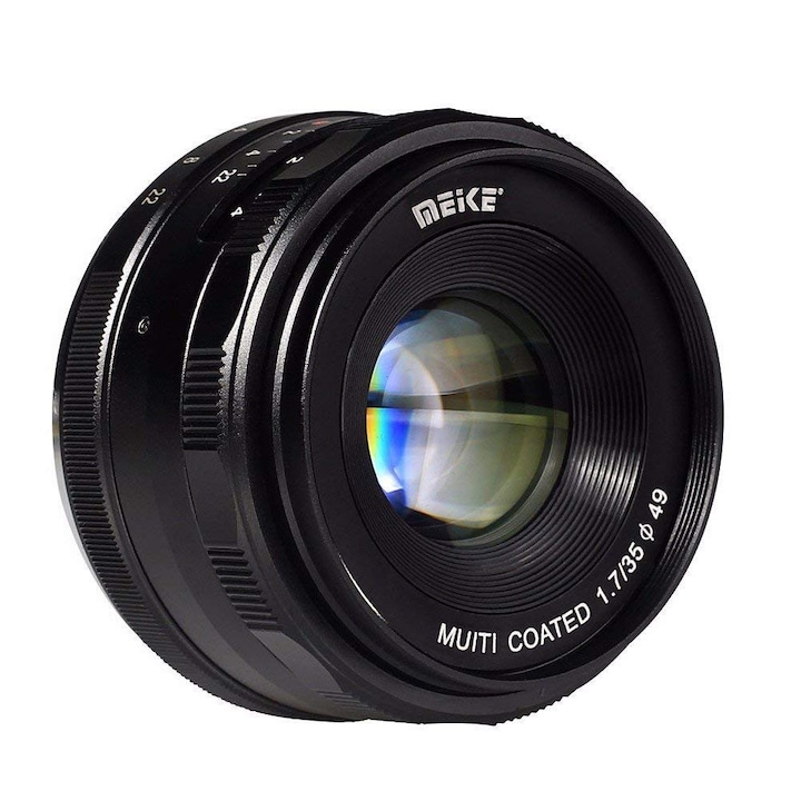 Obiectiv manual Meike 35mm F1.7 pentru FujiFilm FX-mount