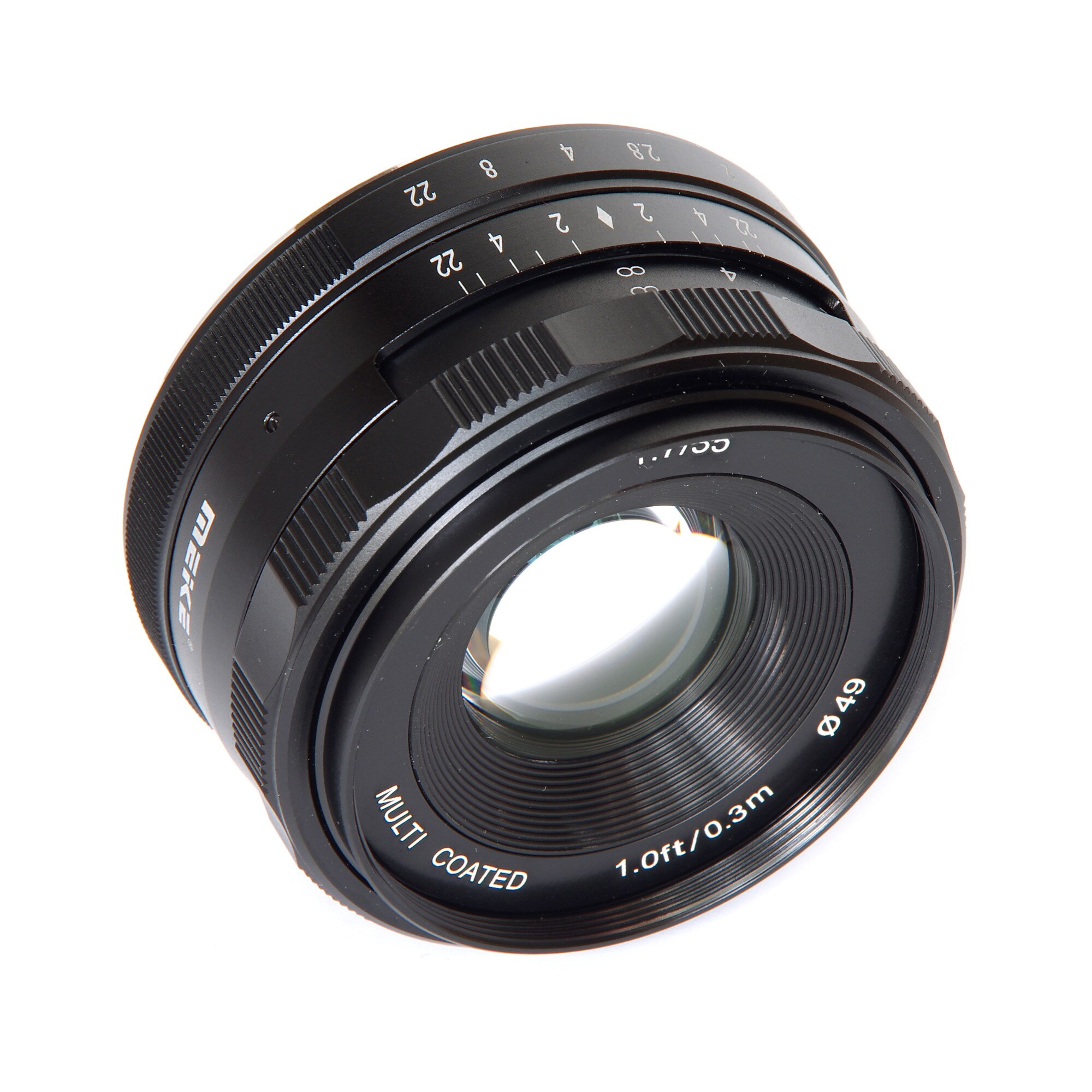 Meike 35mm F1.7 ръчен обектив за Olympus и Panasonic MFT M4/3-байонет ...