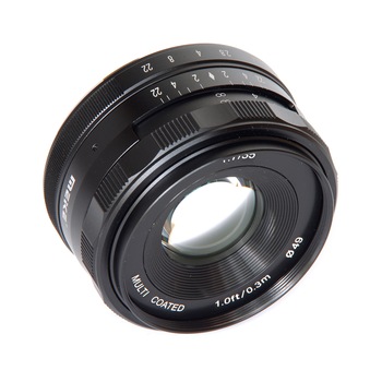 Obiectiv manual Meike 35mm F1.7 pentru Nikon 1 Obiectiv manual Meike 35mm F1.7 pentru Nikon 1
