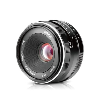 Obiectiv manual Meike 25mm F1.8 pentru Sony E-mount Obiectiv manual Meike 25mm F1.8 pentru Sony E-mount