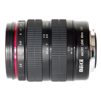Obiectiv Telefoto manual Meike 85mm F2.8 Macro pentru Nikon 1-Mount Obiectiv Telefoto manual Meike 85mm F2.8 Macro pentru Nikon 1-Mount