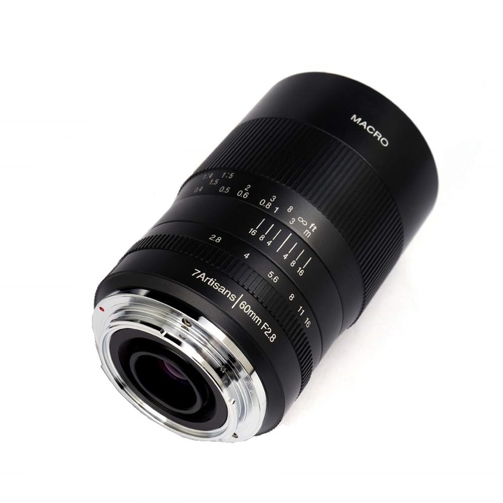 Obiectiv Manual 7Artisans Macro 60mm f/2.8 pentru Nikon Z