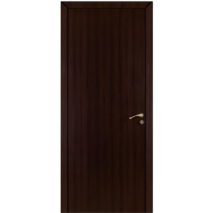 Масивна интериорна дървена врата Модерн ОП-030 Венге 2000/800