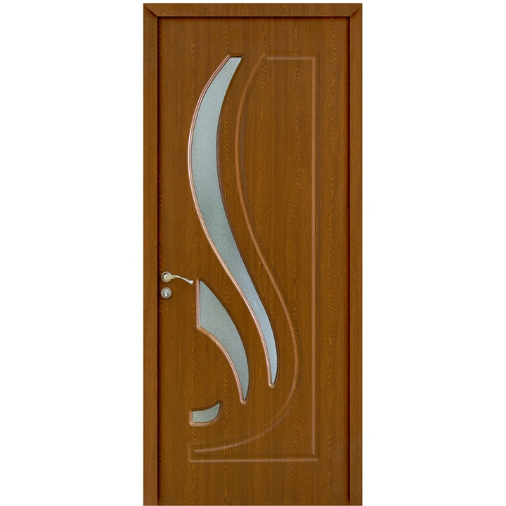 Usa lemn interior cu geam Style-154 Stejar Inchis 2000/600