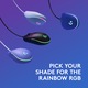 Mouse gaming Logitech G102 Lightsync, Albastru