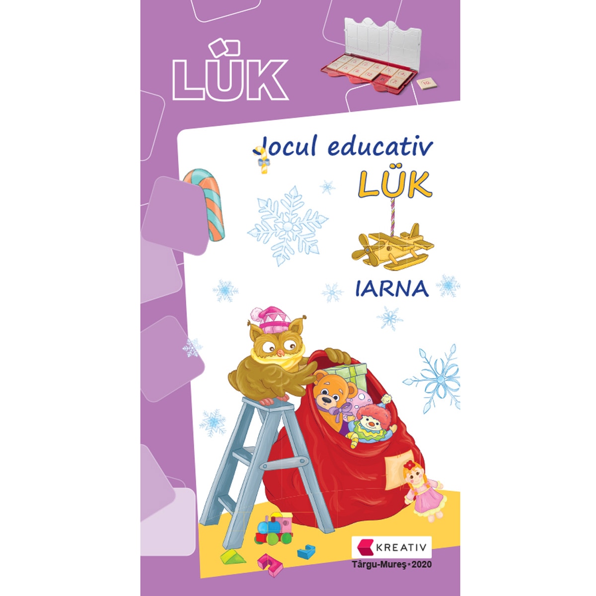 Joc educativ LUK, Iarna, exercitii interdisciplinare, varsta 5+