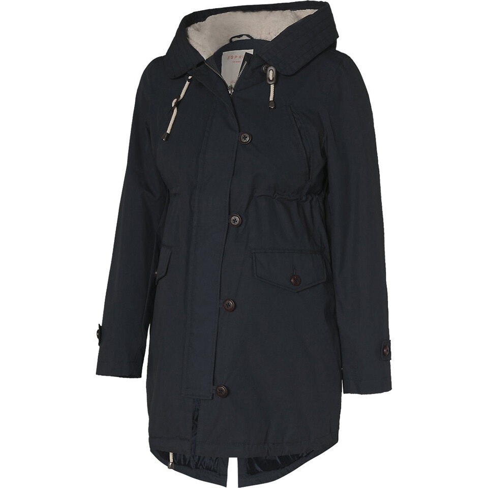 Geaca parka gravide, Esprit, bleumarin, marimea 34