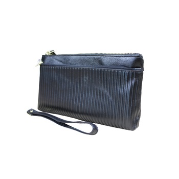 Portofel dama, din piele naturala, Hassion, Model L-2008-2 Black Portofel dama, din piele naturala, Hassion, Model L-2008-2 Black