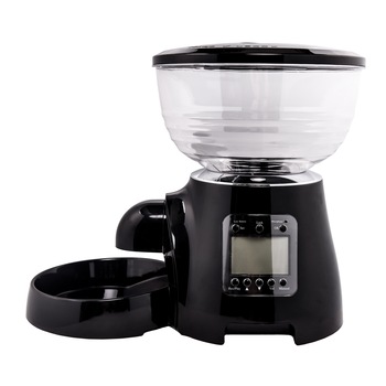 Hranitor automat pentru caini si pisici, Mellow, 5L, 40x26x34 cm, Negru Hranitor automat pentru caini si pisici, Mellow, 5L, 40x26x34 cm, Negru